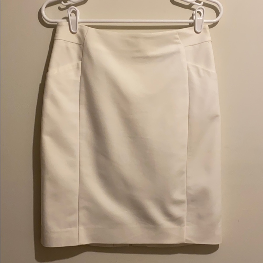 H&M White Pencil Skirt Size 6